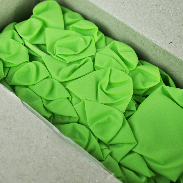 Перчатки MediOk нитриловые без талька Emerald зеленые М 100 шт (0304993) - изображение 2