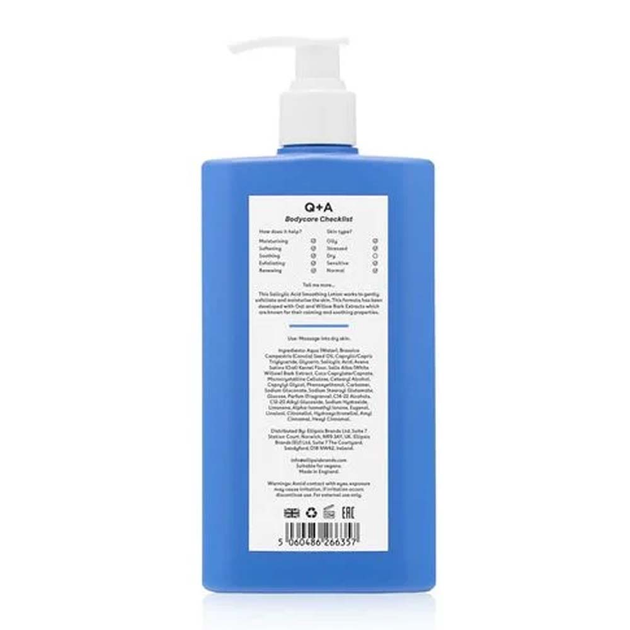 Лосьон Q+A для тела успокаивающий с салициловой кислотой Salicylic Acid Smoothing Lotion 250 ml (0306137) 