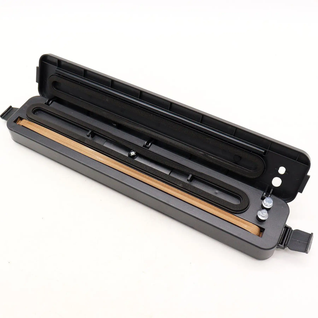 Вакуумный упаковщик для продуктов Vacuum Sealer 90W вакууматор ручной бытовой чёрный - изображение 5
