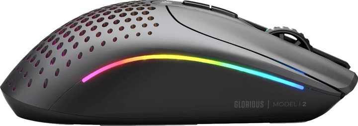 Mysz Glorious Model I 2 RGB Wireless/USB Black (GAMO-1084) - obraz 4