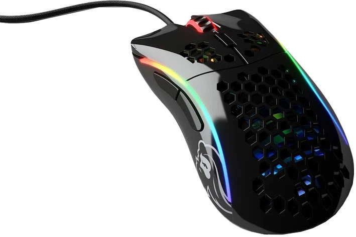 Миша Glorious Model D Minus Glossy USB Black (GLO-MS-DM-GB) - зображення 6