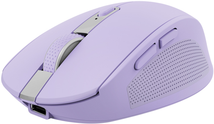 Миша Trust Ozaa Compact Multi-Device Bluetooth\Wireless Purple (25384) - зображення 2
