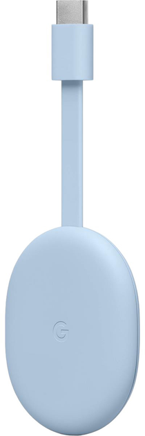 Odtwarzacz multimedialny Google Chromecast Google TV 4K Sky Blue (GA01923-US) - obraz 3