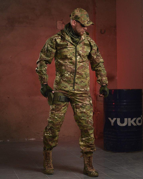 Тактический военный костюм TX/13 ( Китель + Штаны ), Камуфляж: Мультикам, Размер: XXL - изображение 1