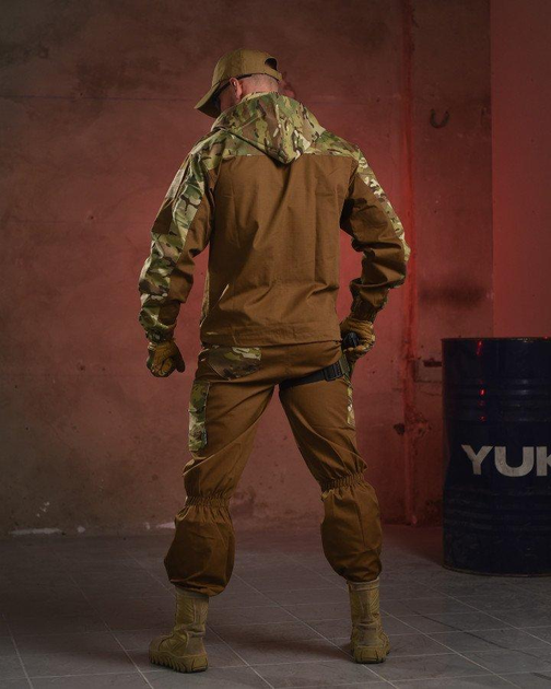 Тактичний військовий польовий костюм гірка Apach ( Кітель + Штани ), Камуфляж: Мультикам, Розмір: M - зображення 2