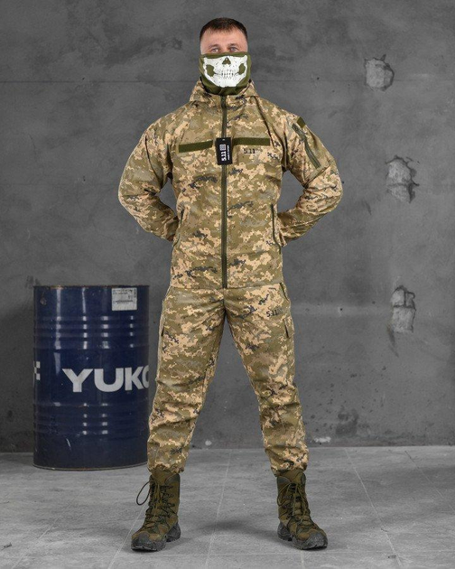 Тактичний костюм військовий Lamar ( Куртка + Штани ), Камуфляж: Піксель ЗСУ, Розмір: XL - зображення 1