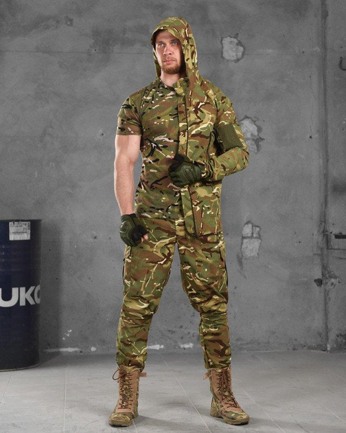 Тактичний військовий польовий костюм Undertrac ( Кітель + Футболка + Штани ), Камуфляж: Мультикам, Розмір: XL - зображення 1
