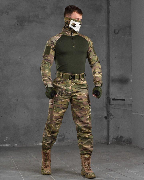 Тактический военный полевой костюм Sinry ( Убакс + Штаны ), Камуфляж: Мультикам, Размер: S - изображение 1