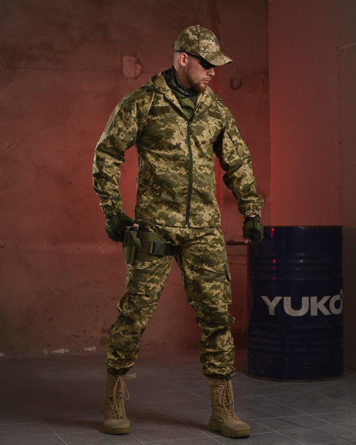 Тактичний військовий костюм AX/13 (Кітель + Штани), Камуфляж: Піксель, Розмір: XXXL - зображення 1
