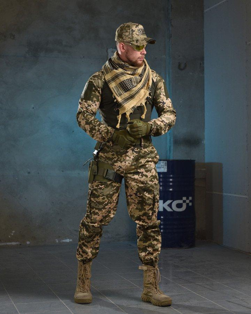 Тактичний військовий польовий костюм Hunter ( Убакс + Штани ), Камуфляж: Піксель, Розмір: S - зображення 1