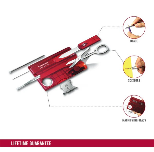 Narzędzie wielofunkcyjne Victorinox SwissCard Lite (7611160014870) - obraz 4