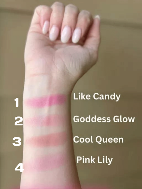 Пудровые румяна Farmasi 04 Pink Lily 4,5 г - изображение 5