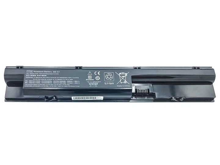 Батарея FP06 для HP Probook 440, 445, 450, 455, 470 G0 G1 G2 (HSTNN-YB4J, FP06XL, FP09) (10.8V 5200mAh 57Wh) - изображение 2