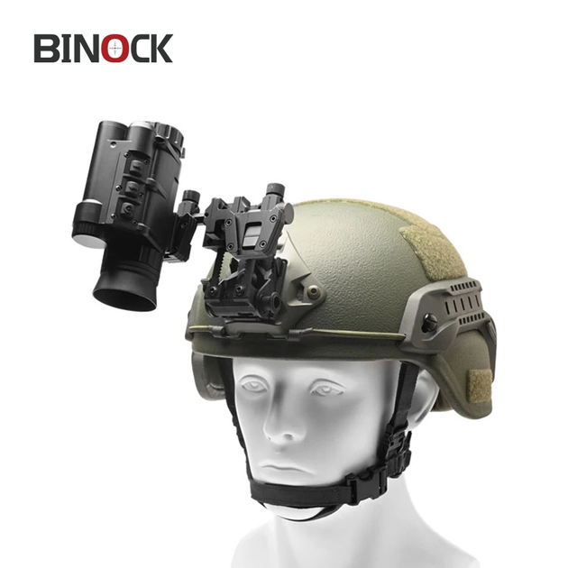 Бінокулярний кронштейн Binock для кріплення на шолом Bti10 NVG10 NVG30 (Kali) KL565 - Фото 4 Бінокулярний кронштейн Binock для кріплення на шолом Bti10 NVG10 NVG30 (Kali) KL565 - зображення 4