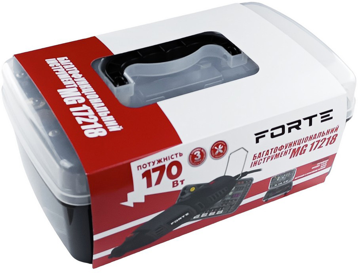 Багатофункціональний інструмент Гравер Forte MG 17218 (44564) - зображення 9