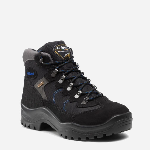 Buty trekkingowe męskie wodoszczelne Grisport 13610S70GMAN 45 30 cm Czarne (5907483400530) - obraz 3
