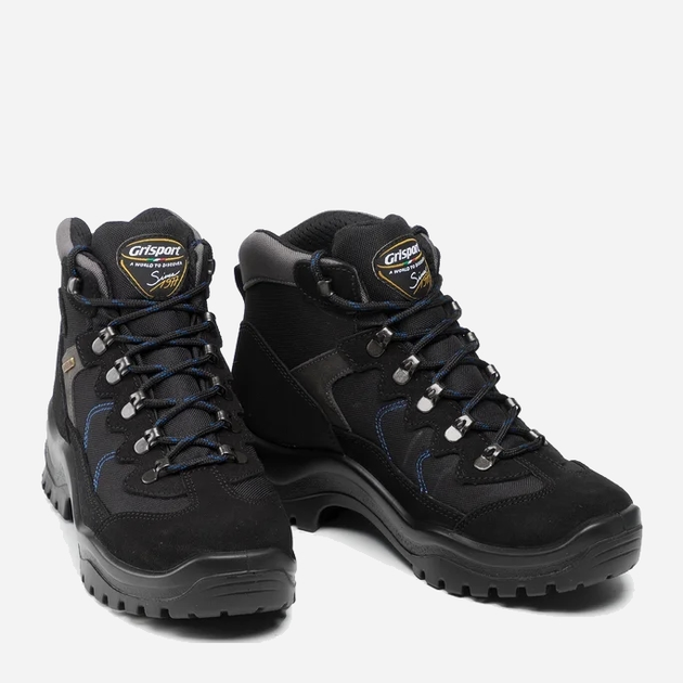 Buty trekkingowe męskie wodoszczelne Grisport 13610S70GMAN 45 30 cm Czarne (5907483400530) - obraz 6