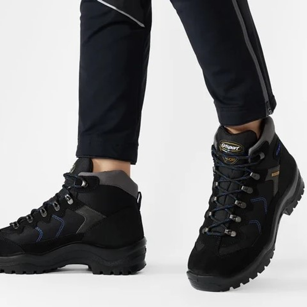 Buty trekkingowe męskie wodoszczelne Grisport 13610S70GMAN 45 30 cm Czarne (5907483400530) - obraz 10