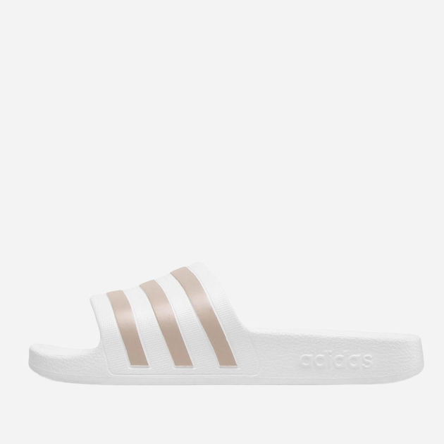 Klapki męskie Adidas Adilette Aqua EF1730 48.5 Białe z beżowym (4061624535916) - obraz 4