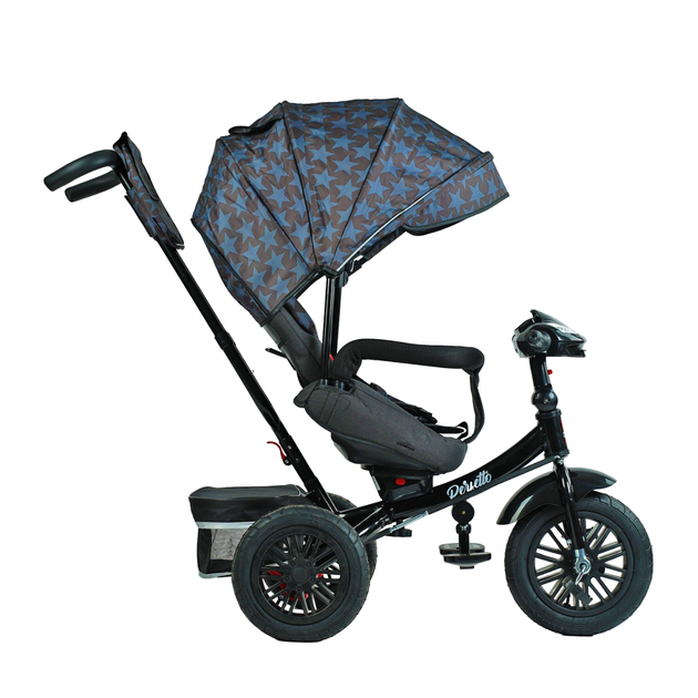 Велосипед детский трехколесный Best Trike Perfetto коричневый с поворотным сиденьем и Bluetooth 8066 107-10 - Фото 7 Велосипед детский трехколесный Best Trike Perfetto коричневый с поворотным сиденьем и Bluetooth 8066 107-10 - изображение 7