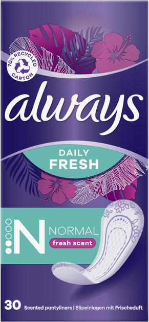 ROZETKA | Ежедневные прокладки Always Daily Fresh Normal Свежий аромат ...