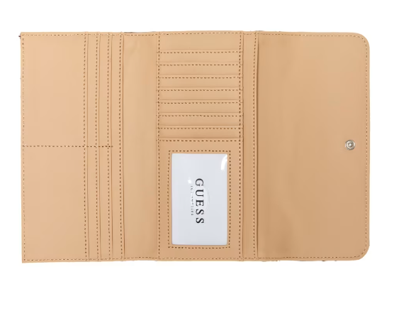 Кошелек-клатч Guess Tenerife Logo Fold-Over Clutch 14509438/G8947238 белый - Фото 3 Кошелек-клатч Guess Tenerife Logo Fold-Over Clutch 14509438/G8947238 белый - изображение 3