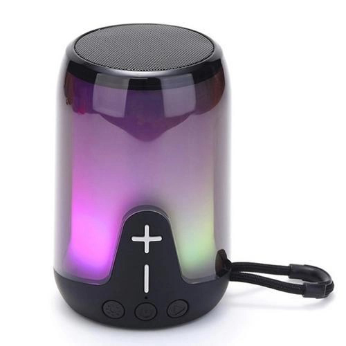Портативна колонка TG652 5W з RGB підсвічуванням та ремінцем, акумуляторна колонка для музики. Колір: чорний(ws53622-2)(WB) - Фото 4 Портативна колонка TG652 5W з RGB підсвічуванням та ремінцем, акумуляторна колонка для музики. Колір: чорний(ws53622-2)(WB) - зображення 4