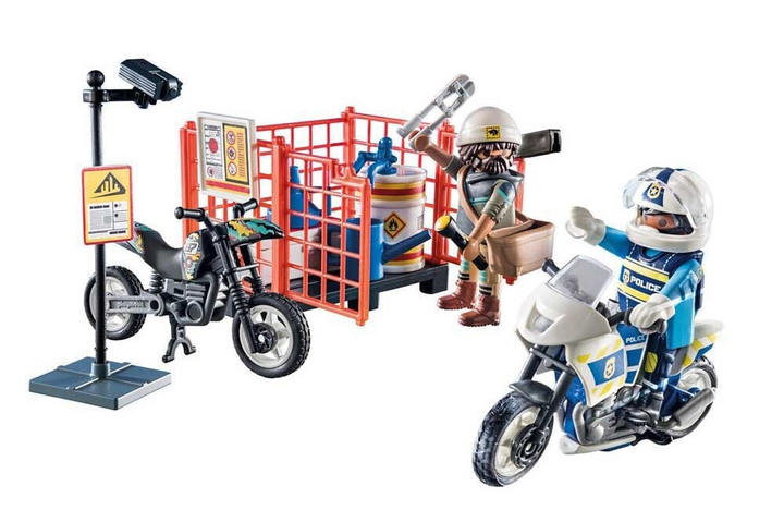 Набір фігурок Playmobil City Action Police 46 шт (4008789713810) - зображення 2