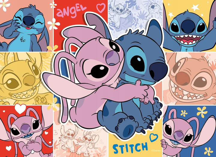 Zestaw puzzli Ravensburger Disney Stitch 26 x 36 cm 4 x 100 elementów (4005556057313) - obraz 4
