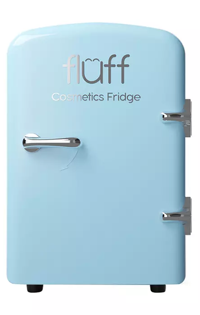 Minilodówka kosmetyczna Fluff Cosmetic Fridge  blakitna (5902539714883) - obraz 1