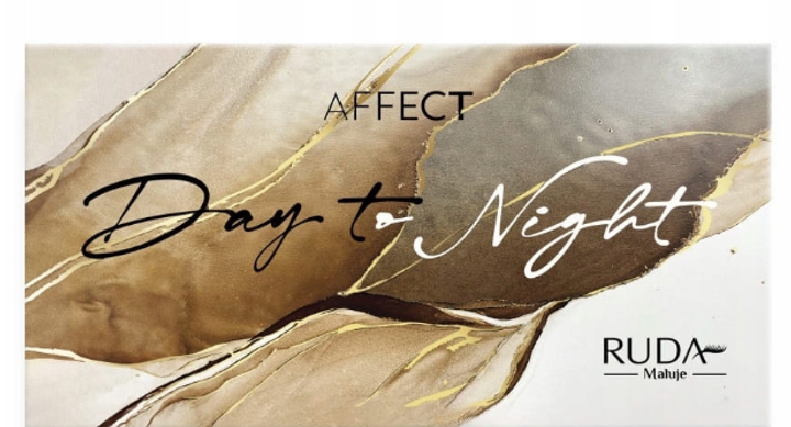 Paleta cieni do powiek Affect Day to Night satynowych 16 g (5902414437531) - obraz 3