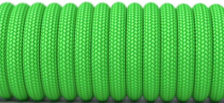 Змінний кабель для мишки Glorious Ascended Cable V2 Gremlin Green (G-ASC-GREEN-1) - зображення 2