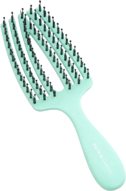Szczotka Olivia Garden Finger Brush Mini Care Kid do włosów Mint (5414343018182) - obraz 5