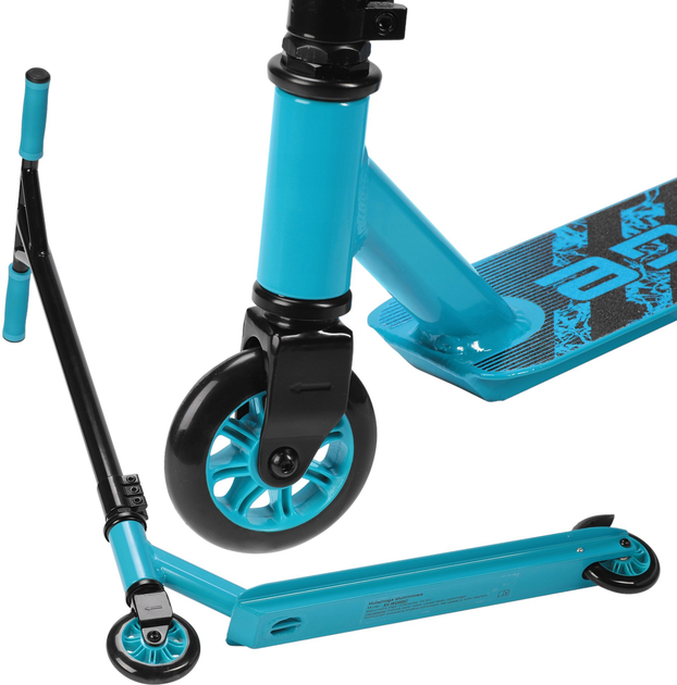 Дитячий самокат SportVida Stunt ABEC-7 Ravage Синій (SV-WO0007) - зображення 5
