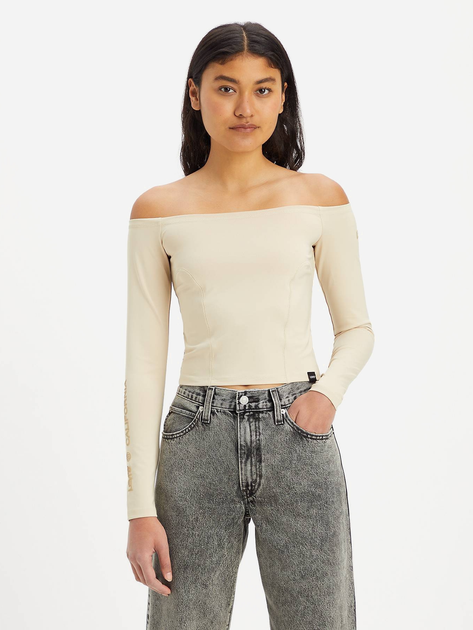 Топ жіночий Levi's 311680639 L Бежевий від Rozetka на платформі USKIDKA Акція на Топ жіночий Levi's 311680639 L Бежевий від Rozetka