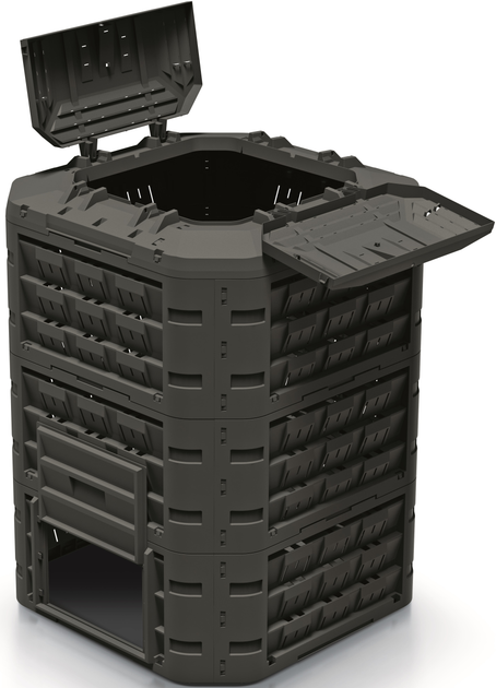 Компостер Prosperplast Compogreen Vario 950 л Black (5905197574943) - изображение 2