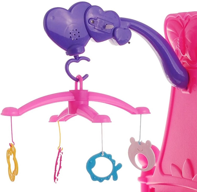 Łóżeczko dla lalek Bohui Toys 2w1 (5903864912951) - obraz 4