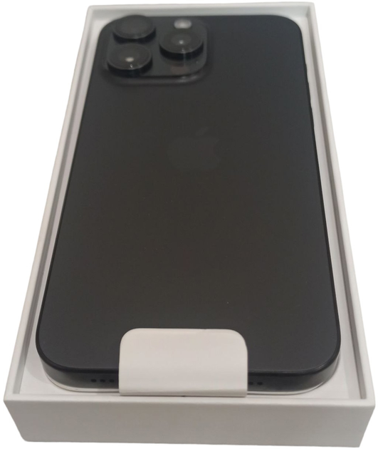 Мобільний телефон Apple iPhone 15 Pro Max 256GB Black Titanium (MU773) (353650691331636) - Уцінка - зображення 2