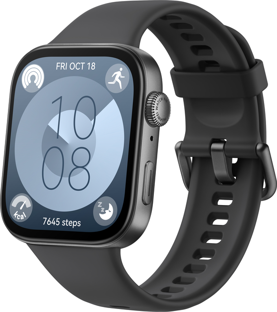 Смарт-часы Huawei Watch Fit 3 Black (55020CEC) - изображение 1