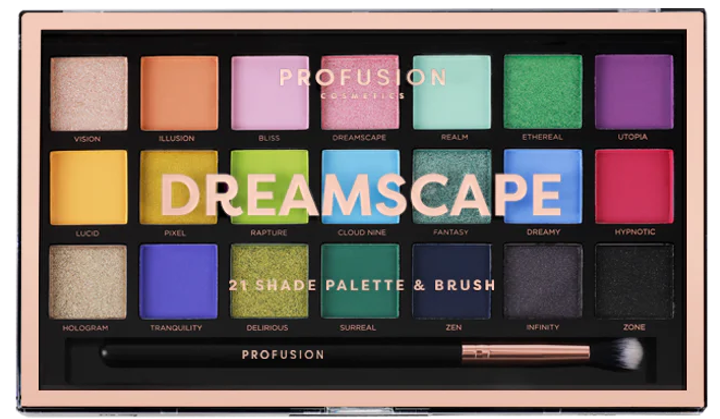 Paleta cieni do powiek Profusion Dreamscape 21 shade 33.6 g (656497632462) - obraz 8