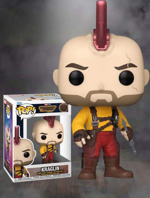 Фигурка Фанко Поп Funko Pop Стражи Галактики Guardians of the Galaxy Краглин Kraglin 10 см №1209 - изображение 2