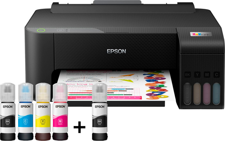Струменевий принтер Epson EcoTank L1230 Black (C11CJ70402) - зображення 3