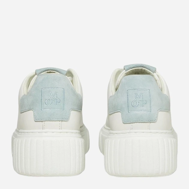 Sneakersy damskie skórzane Marc O'Polo mpo40117733501134141 40 Białe (4068066150431) - obraz 3