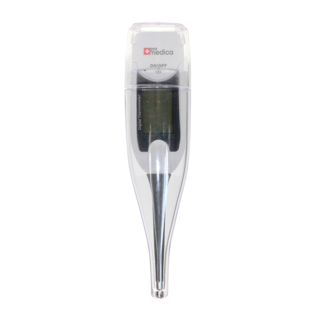 Термометр електронний з гнучким наконечником та великим екраном Promedica Flex гарантія 2 роки - зображення 2