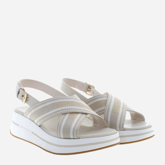 Жіночі сандалії U.S. Polo Assn uspglory008w-lbe 39 Пісочні (8055197451397) - зображення 3