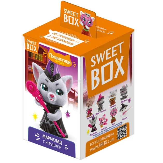 Пушистики Чародеи Котята Свитбокс SweetBox игрушка и жевательный