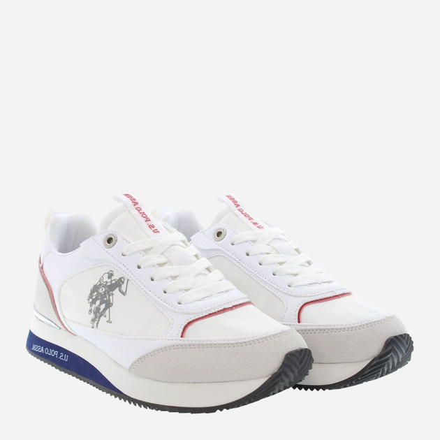 Жіночі кросівки U.S. Polo Assn uspfrisby004w-whi 38 Білі (8055197449714) - зображення 2