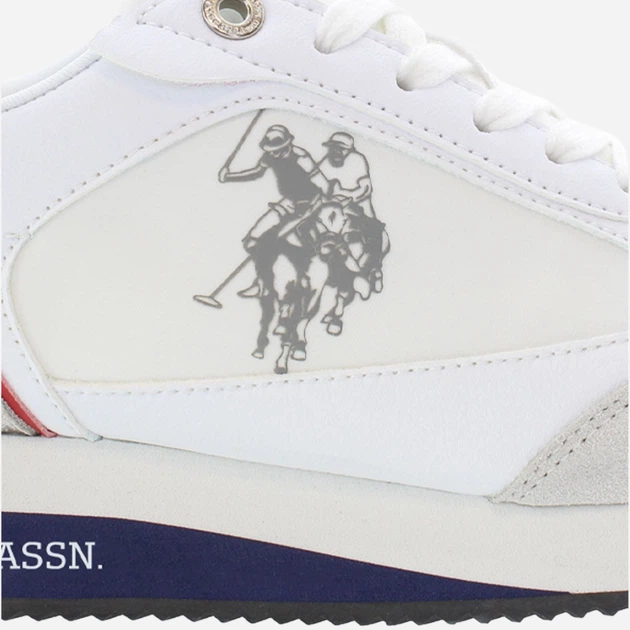 Buty sportowe damskie U.S. Polo Assn uspfrisby004w-whi 38 Białe (8055197449714) - obraz 7