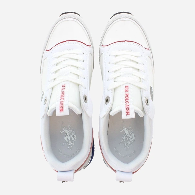 Buty sportowe damskie U.S. Polo Assn uspfrisby004w-whi 41 Białe (8055197449745) - obraz 5