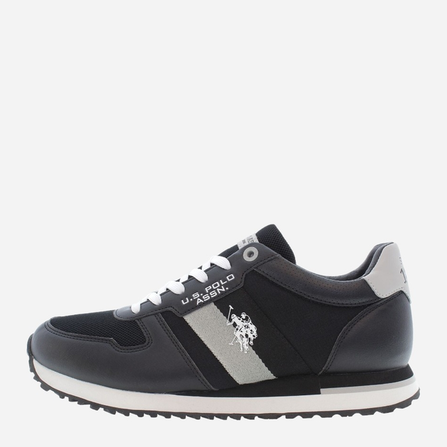 Buty sportowe męskie U.S. Polo Assn uspxirio007m-blk 42 Czarne (8055197485491) - obraz 3